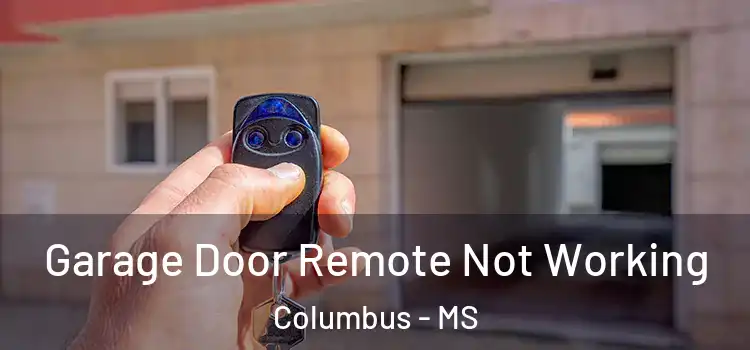  Garage Door Remote Not Working Columbus - MS
