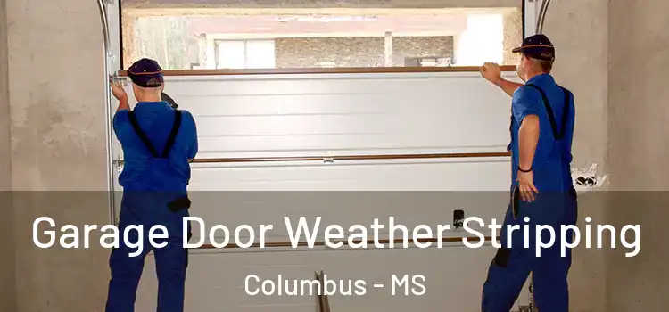  Garage Door Weather Stripping Columbus - MS